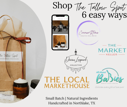 Where to Find The Tallow Spot: Shop Online & In-Store