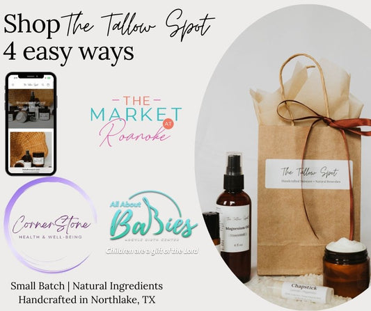 Where to Find The Tallow Spot: Shop Online, Local, & In-Store